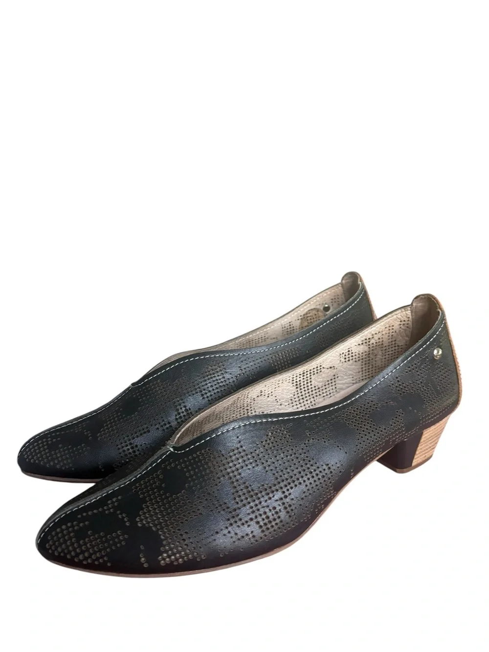 PIKOLINOS Elba W3M-5680 Women's Pumps black and brown size 40 /US 9.5